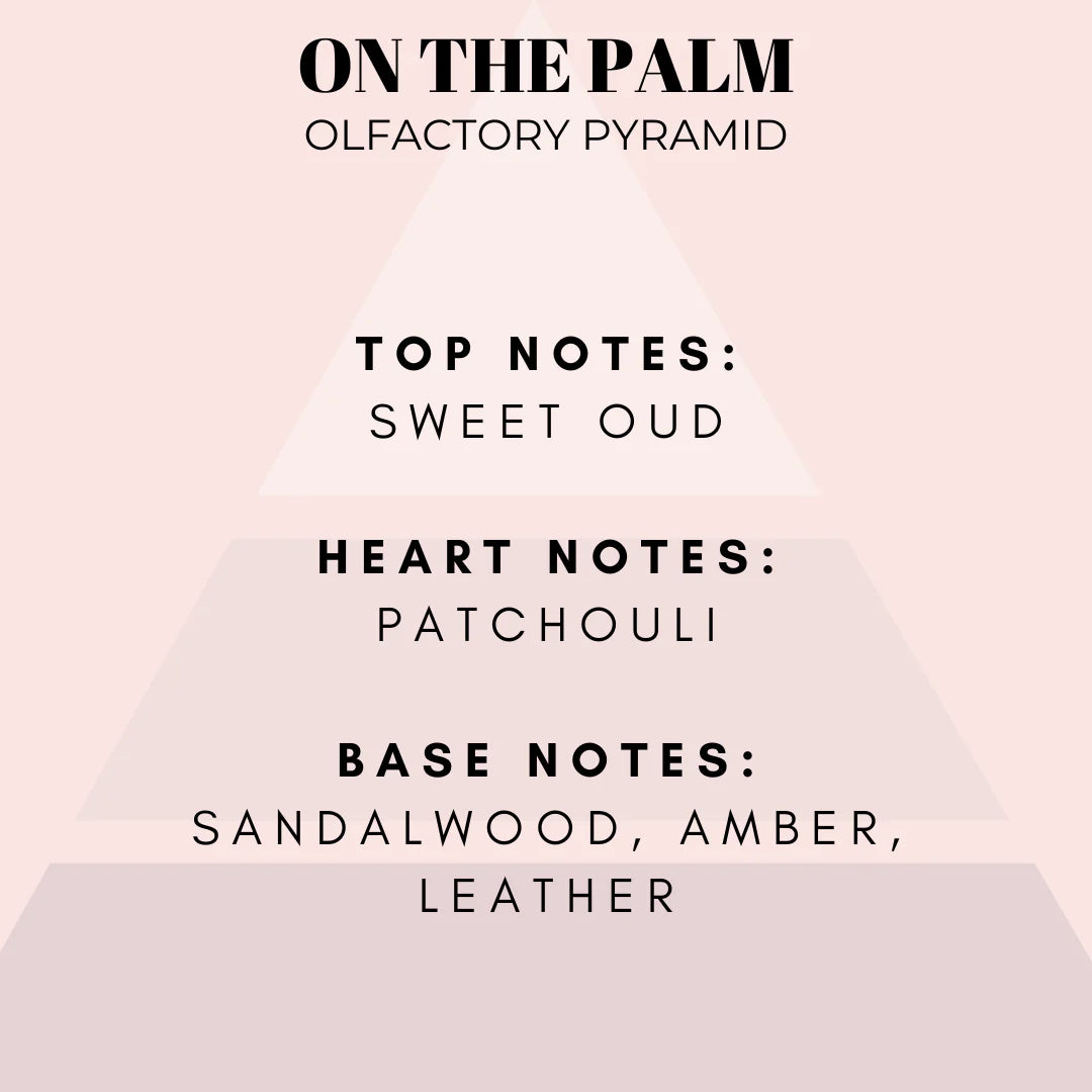 On The Palm ~ Dubai Wax Melt Shell Shaped Clamshell