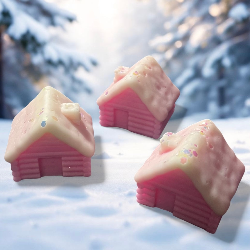 Festive Getaway ~ Log Cabin Wax Melt