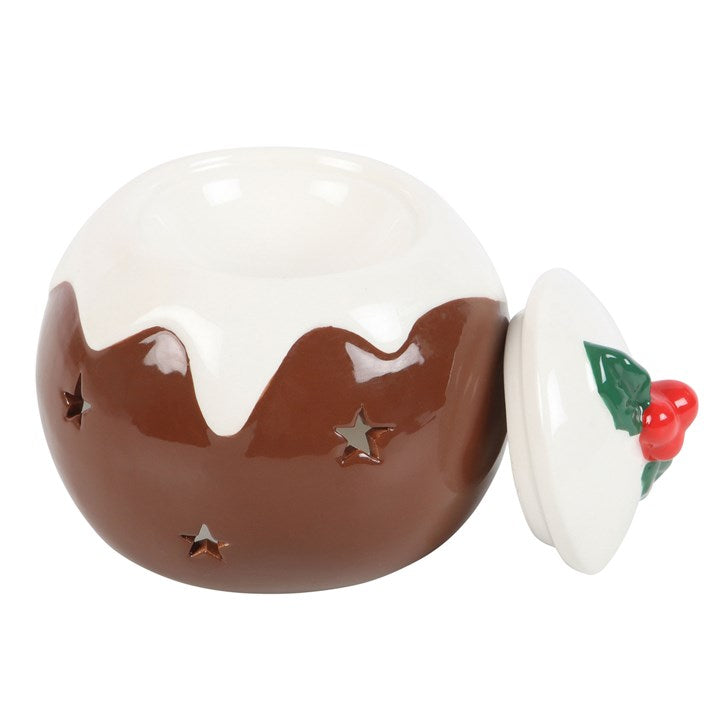 Christmas Pudding Oil & Wax Burner