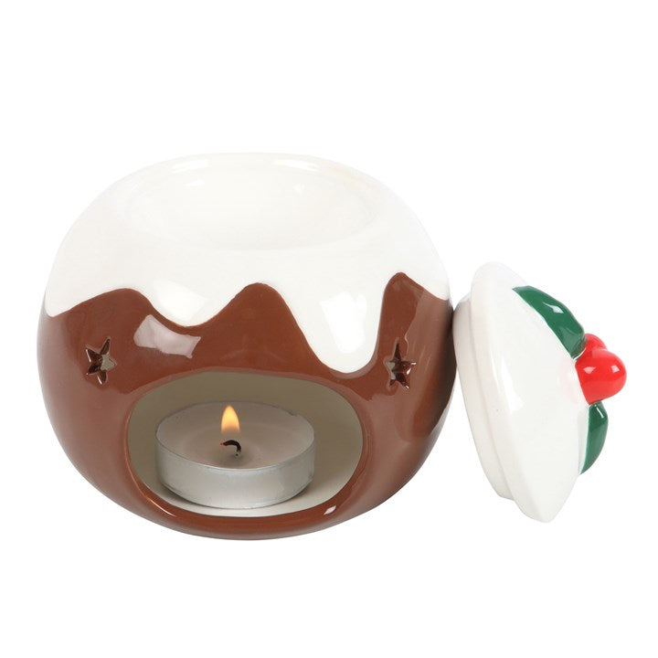 Christmas Pudding Oil & Wax Burner