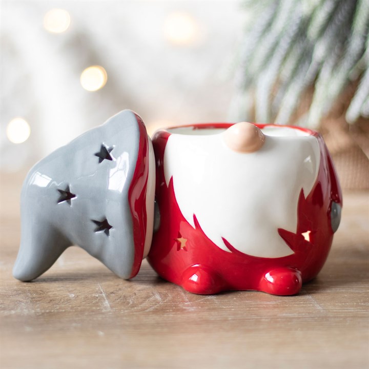 Red and Grey Gonk Oil & Wax Burner