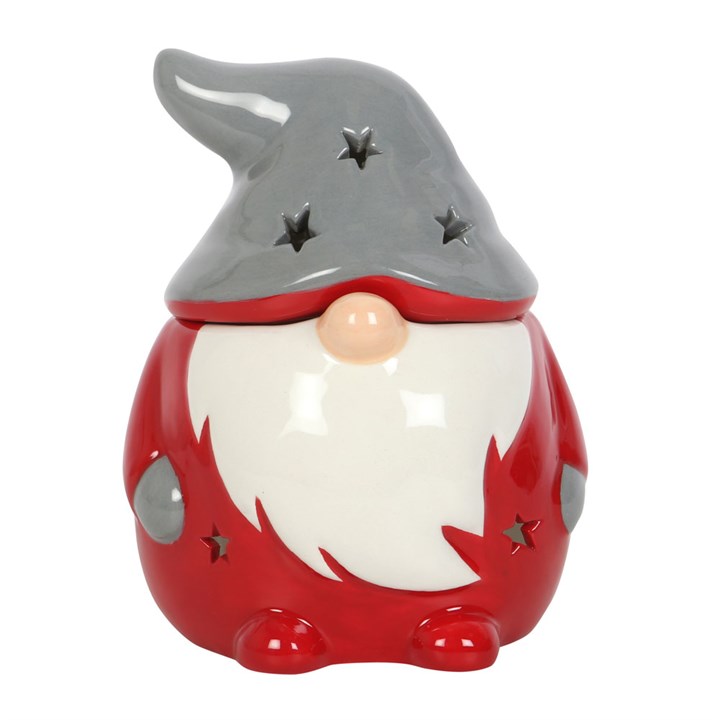 Red and Grey Gonk Oil & Wax Burner