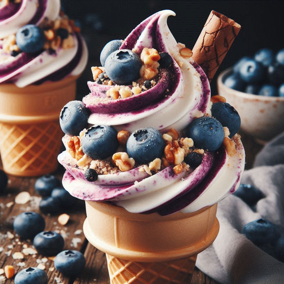 Blueberry & Vanilla Swirl ~ 60g Brittle Bag