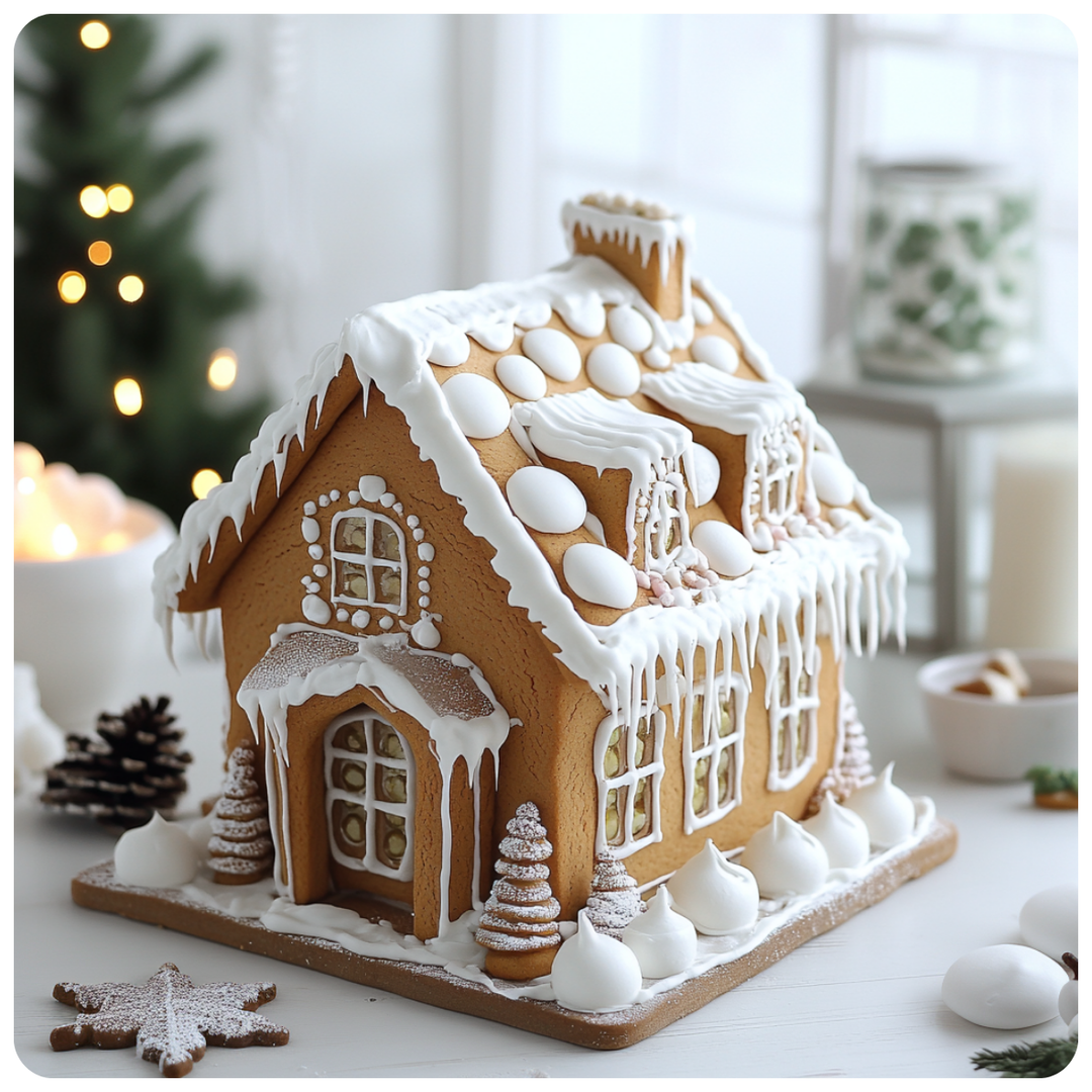 Gingerbread House ~ Christmas Square Wax Melt