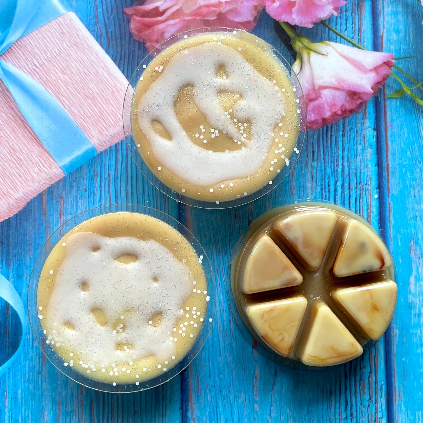 Banana & Coconut Muffin Round Segment Wax Melt Snap Bar
