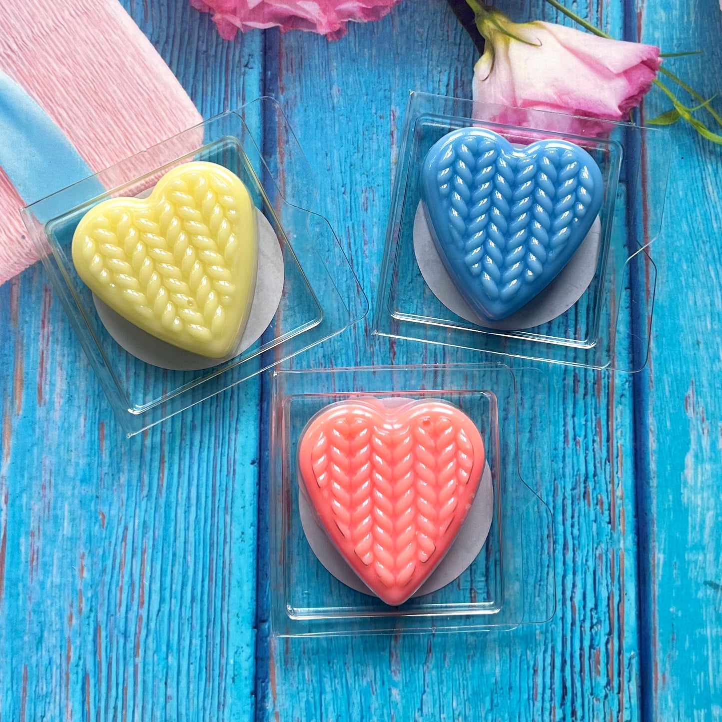 7 For Price Of 5 Sol De Janeiro Knitted Heart Mini Clam ~ Various Scents Mix & Match