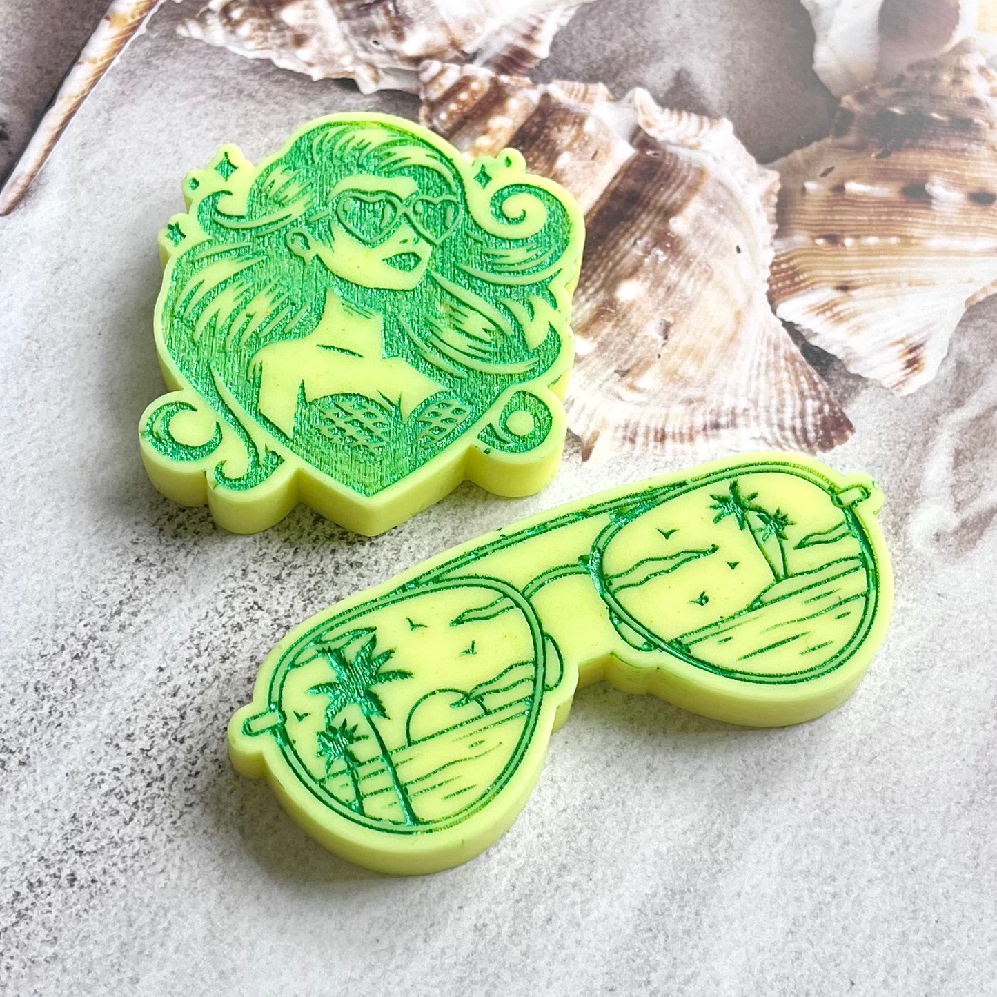 Lemon & Thyme ~ Mermaid/Sunglasses Wax Melt