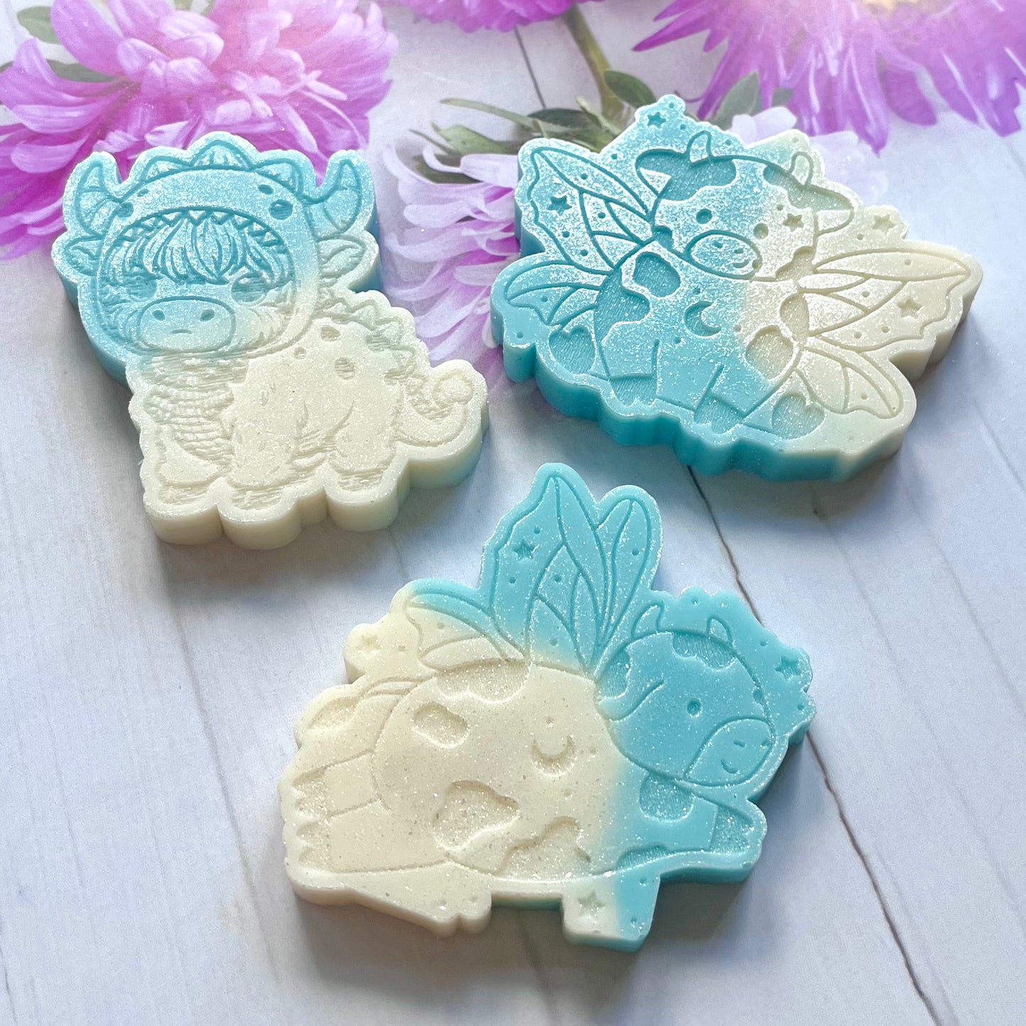 Blueberry Fairy ~ Cow Wax Melt