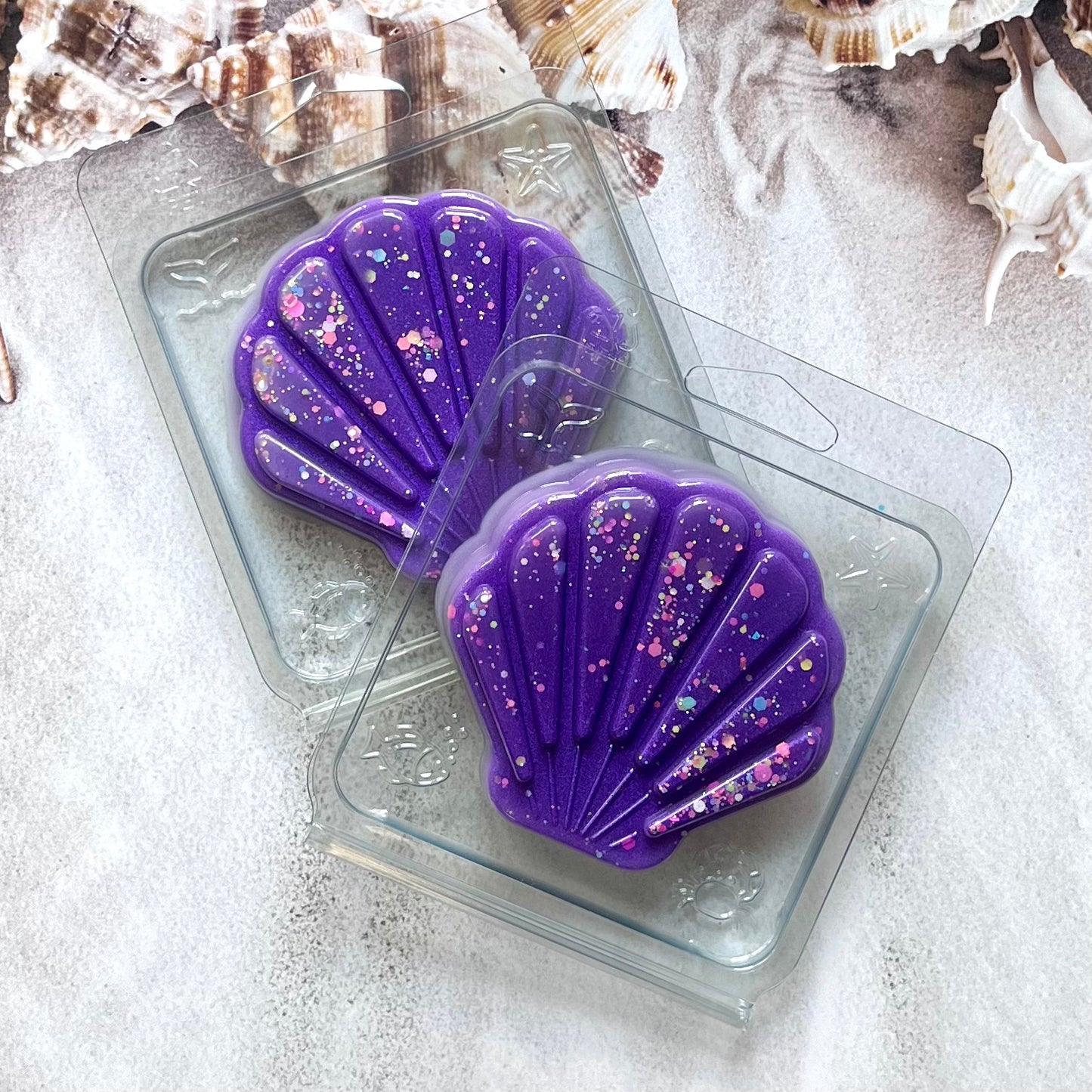Sultan's Elixir ~ Dubai Wax Melt Shell Shaped Clamshell