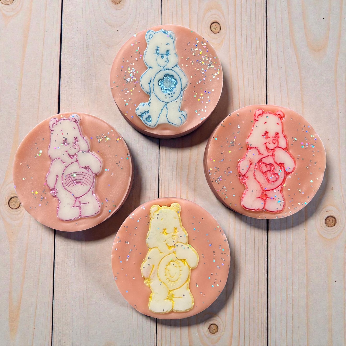 Coffee Shop Vanilla Cookies ~ Care Bear Wax Melt Slab