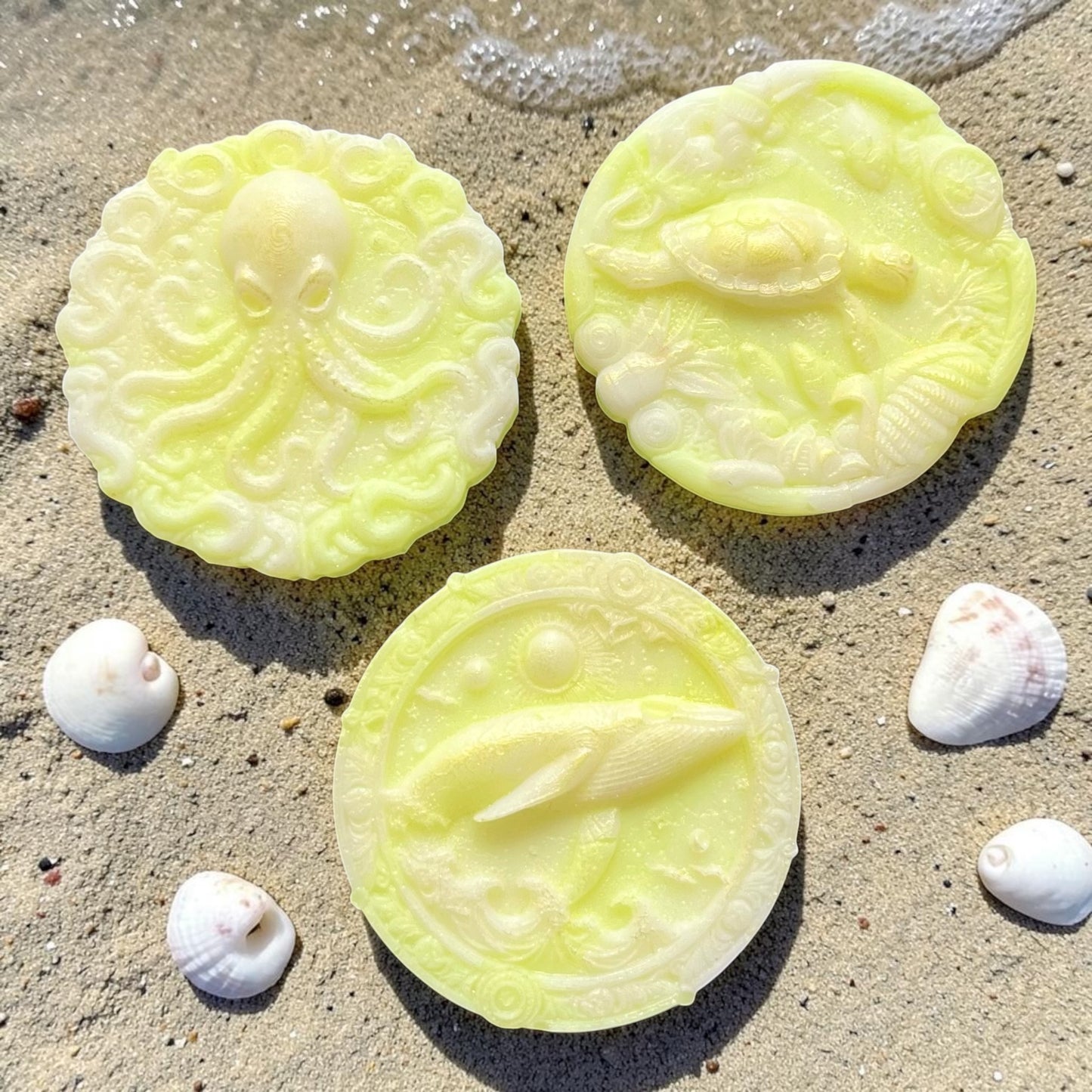 Maldives Ylang Coco (K*yali 20) ~ Turtle, Whale, Octopus Shaped Wax Melts
