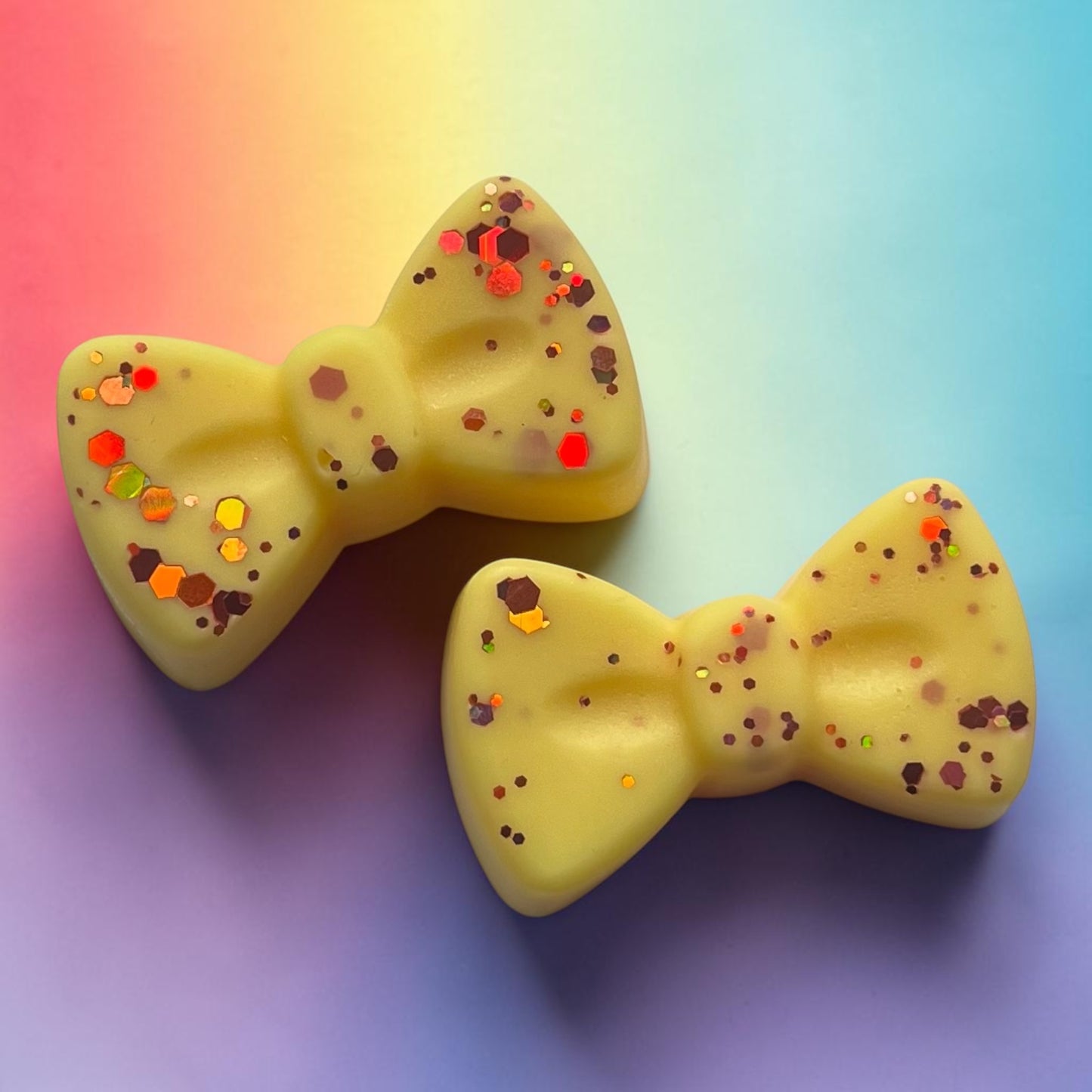 Velvet Rose & Golden Argan ~ 2 Pack Bow Shaped Wax Melts