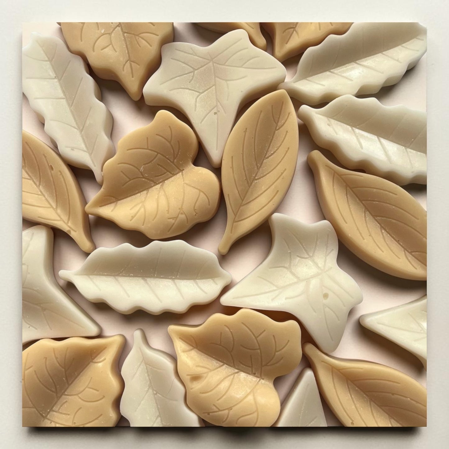 Coffee Shop Vanilla Cookies ~ Pack of 4 Leaf Shaped Wax Melt