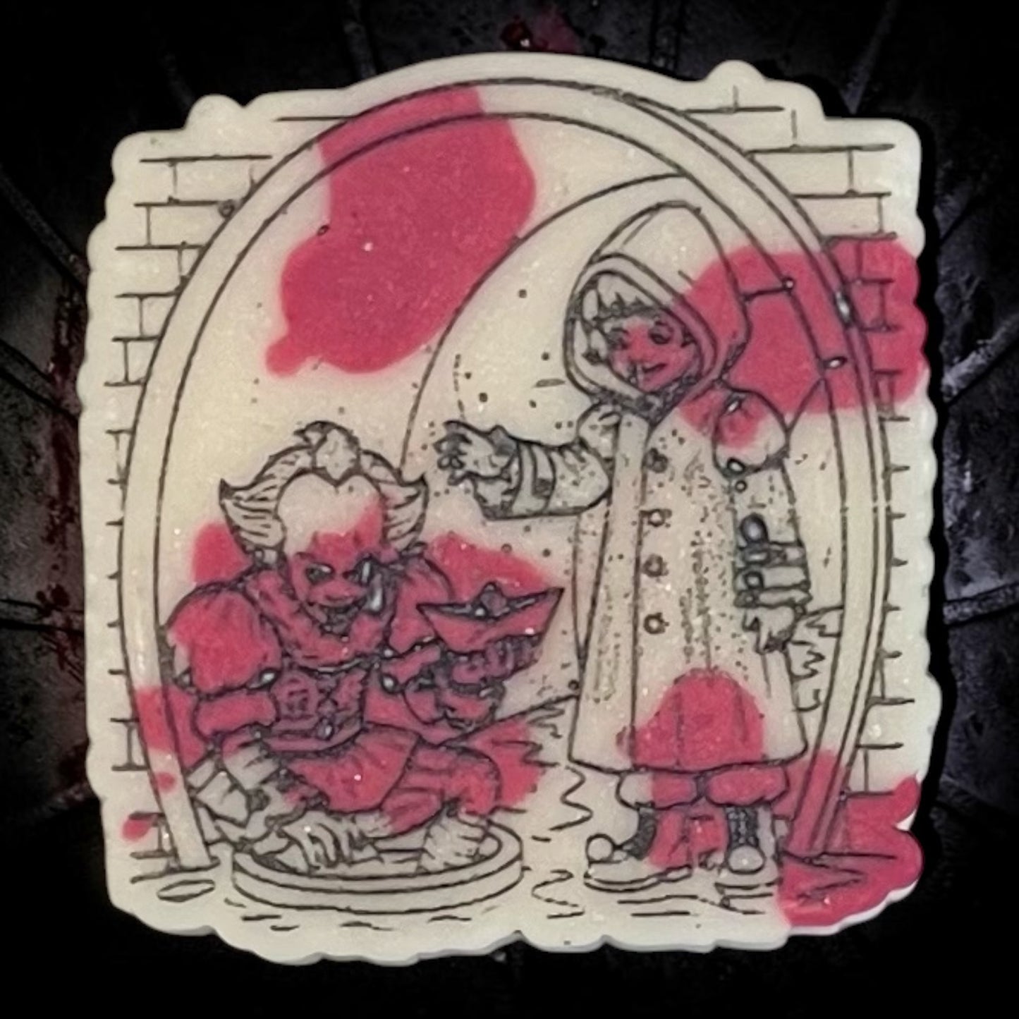 Juicy Blackcurrant ~ Georgie, Meet Pennywise Wax Melt