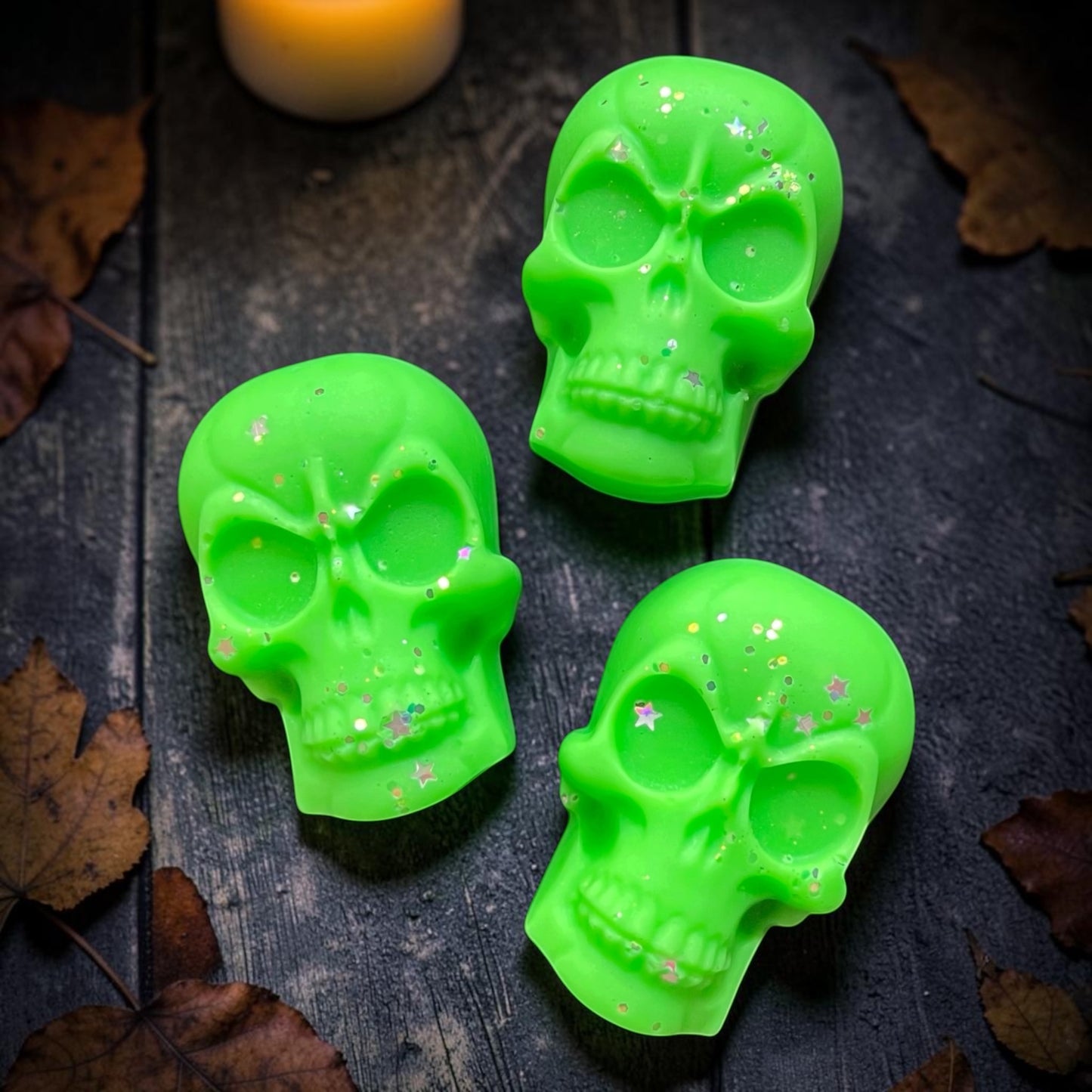 Falling Apples (Sc*ntsy) ~ Skull Wax Melt