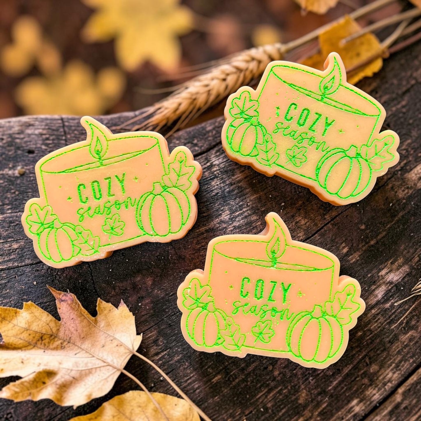 Country Bumpkin ~ Cosy Season Candle Shaped Wax Melt