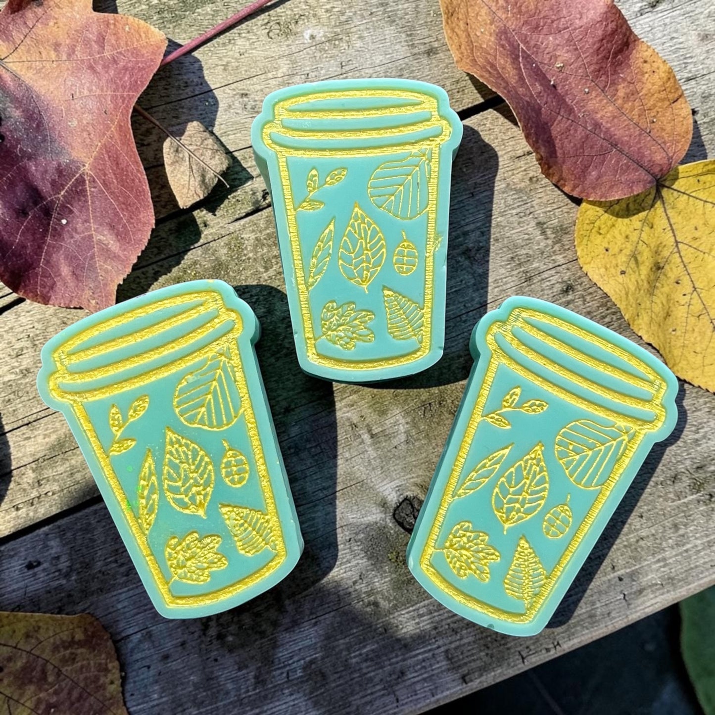 Falling Acorns ~ Mini Coffee Cup Wax Melt