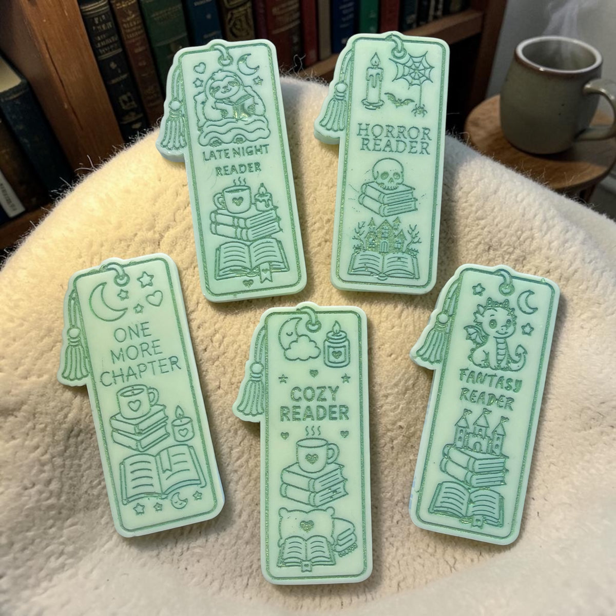 Matcha Latte (Perfume) ~ Bookmark Wax Melt
