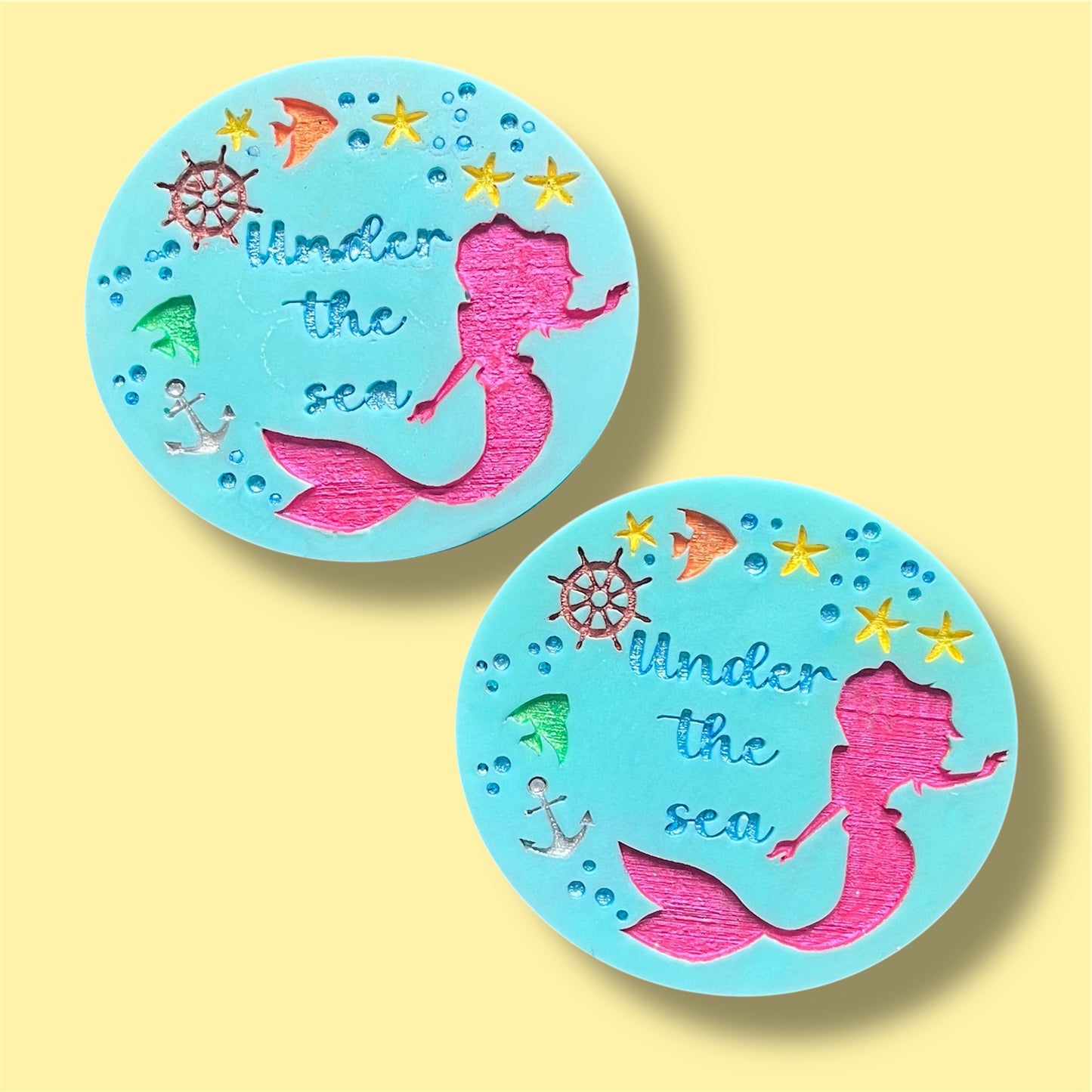 Mermaids Tail ~ Mermaid Wax Melt Slab