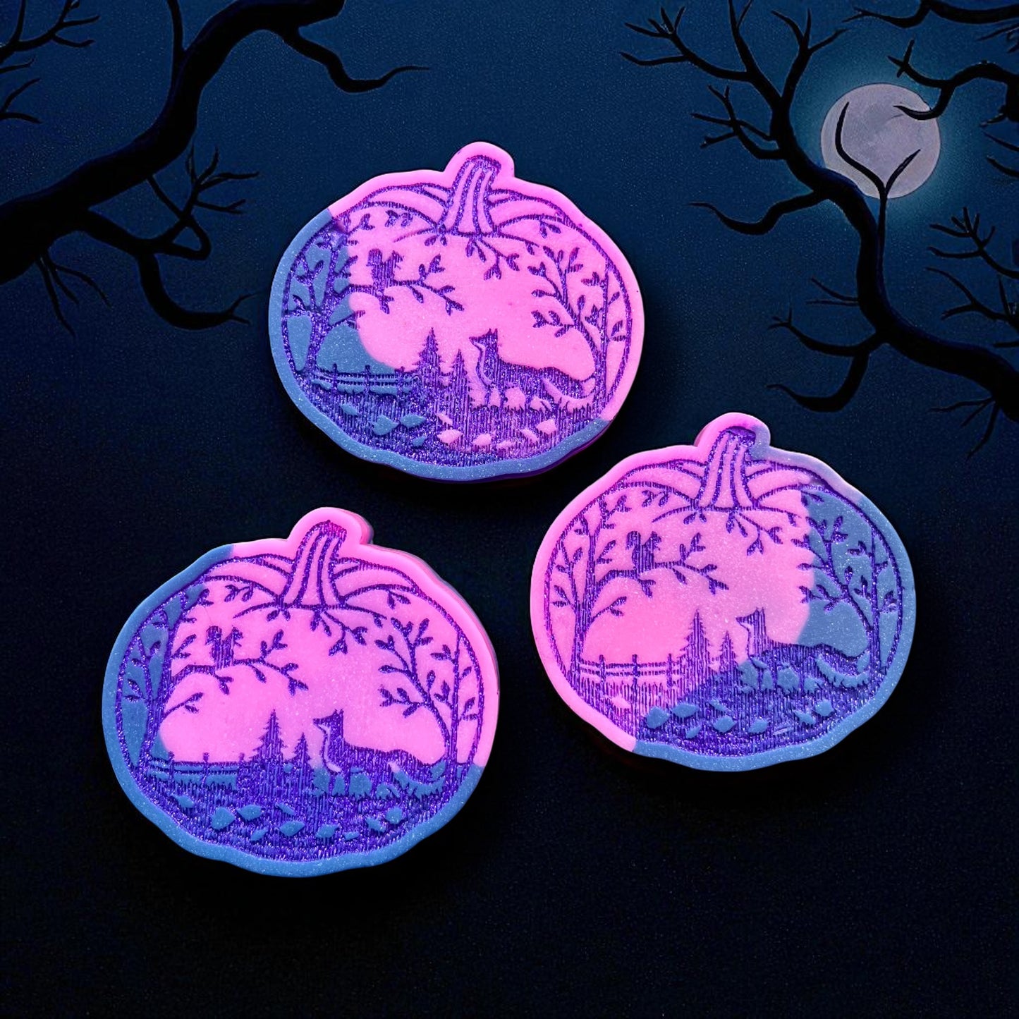 Midnight Cherry Truffle ~ Fox Pumpkin Wax Melt