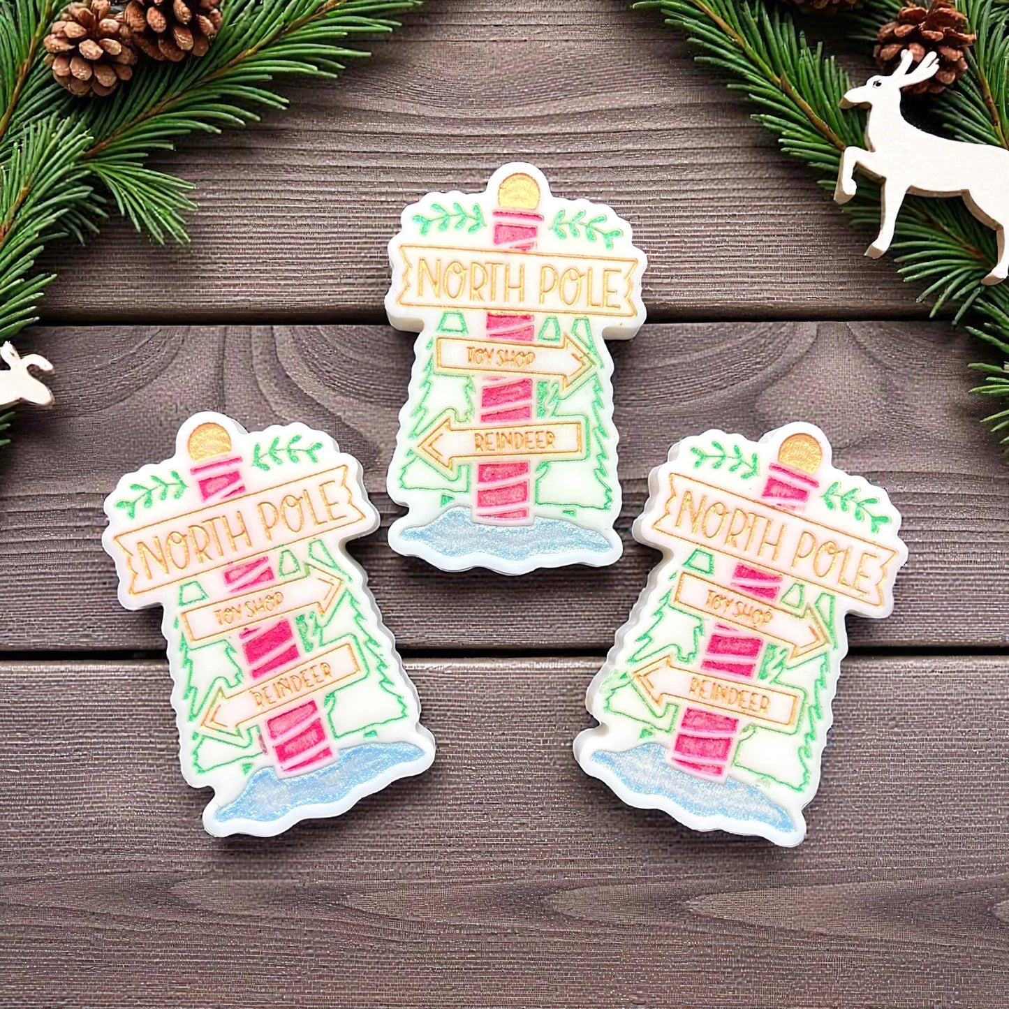 Caramel Snowflake ~ North Pole Sign Wax Melt