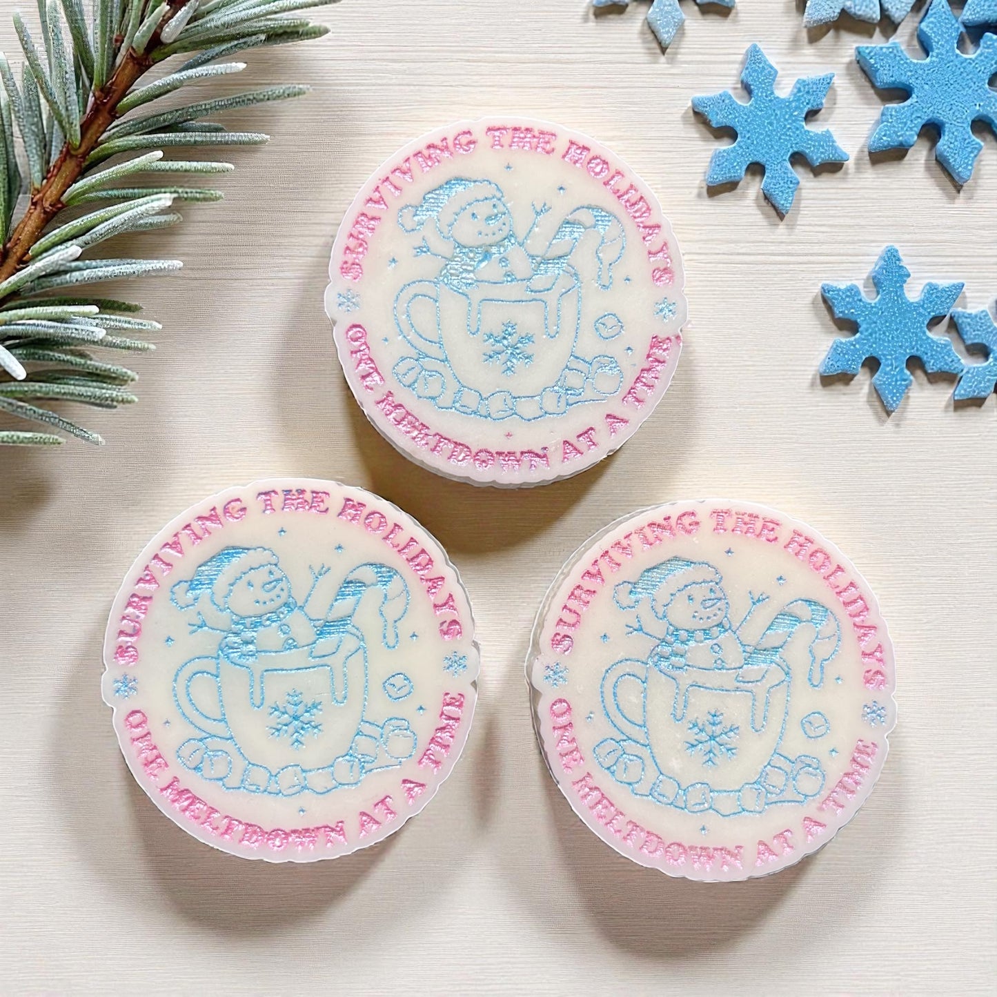 Festive Getaway ~  Surviving The Holidays One Meltdown At A Time Wax Melt