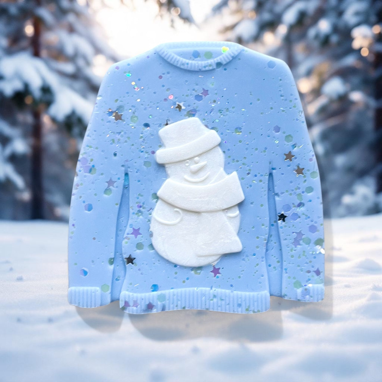 Cashmere & Snowflakes ~ Christmas Jumper Wax Melt