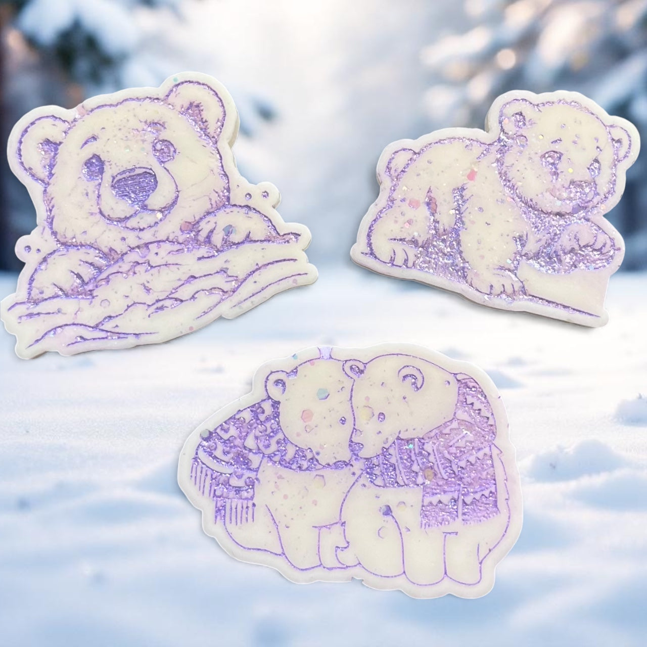 Jewelled Berries & Sandalwood ~ Polar Bears Wax Melt
