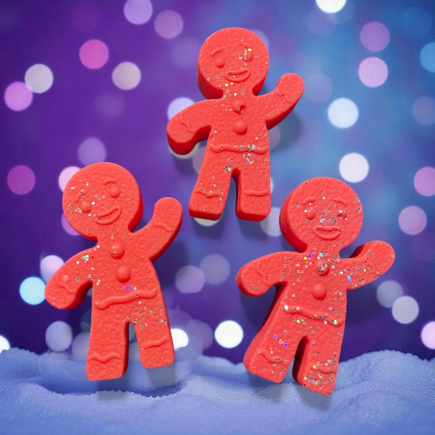 Strawberry Shortcake ~ Mini Gingerbread Man Wax Melt