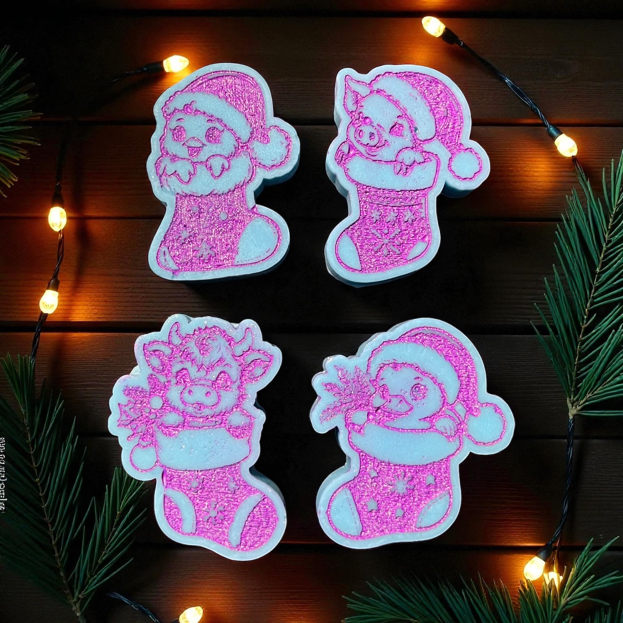 Sugar Dusted Snowflakes (Yankee) ~ 4 Pack Stocking Wax Melts