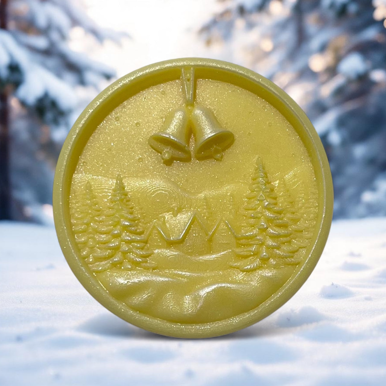 Golden Berries & Frankincense ~ Scenic Christmas Wax Melt