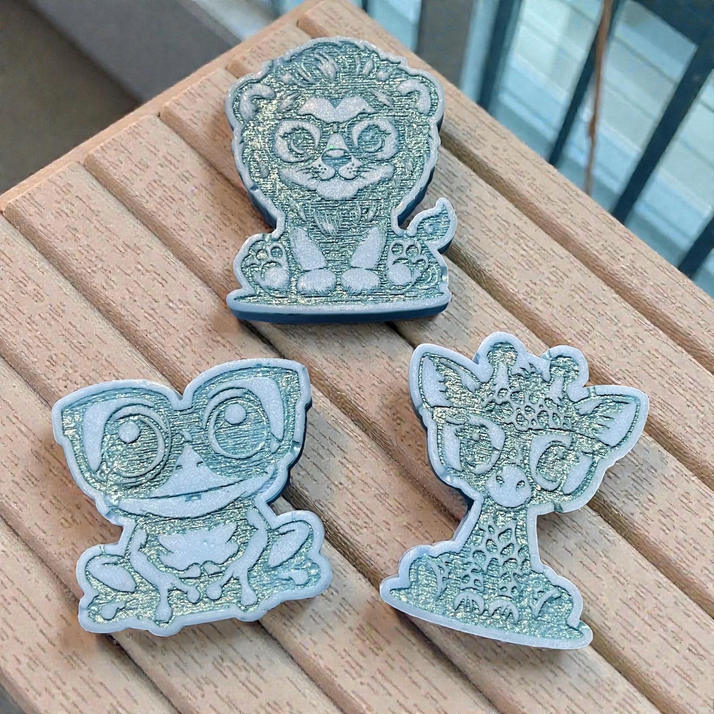 Athena ( Goddess Mugler) ~ Lion/Giraffe/Frog Wax Melt