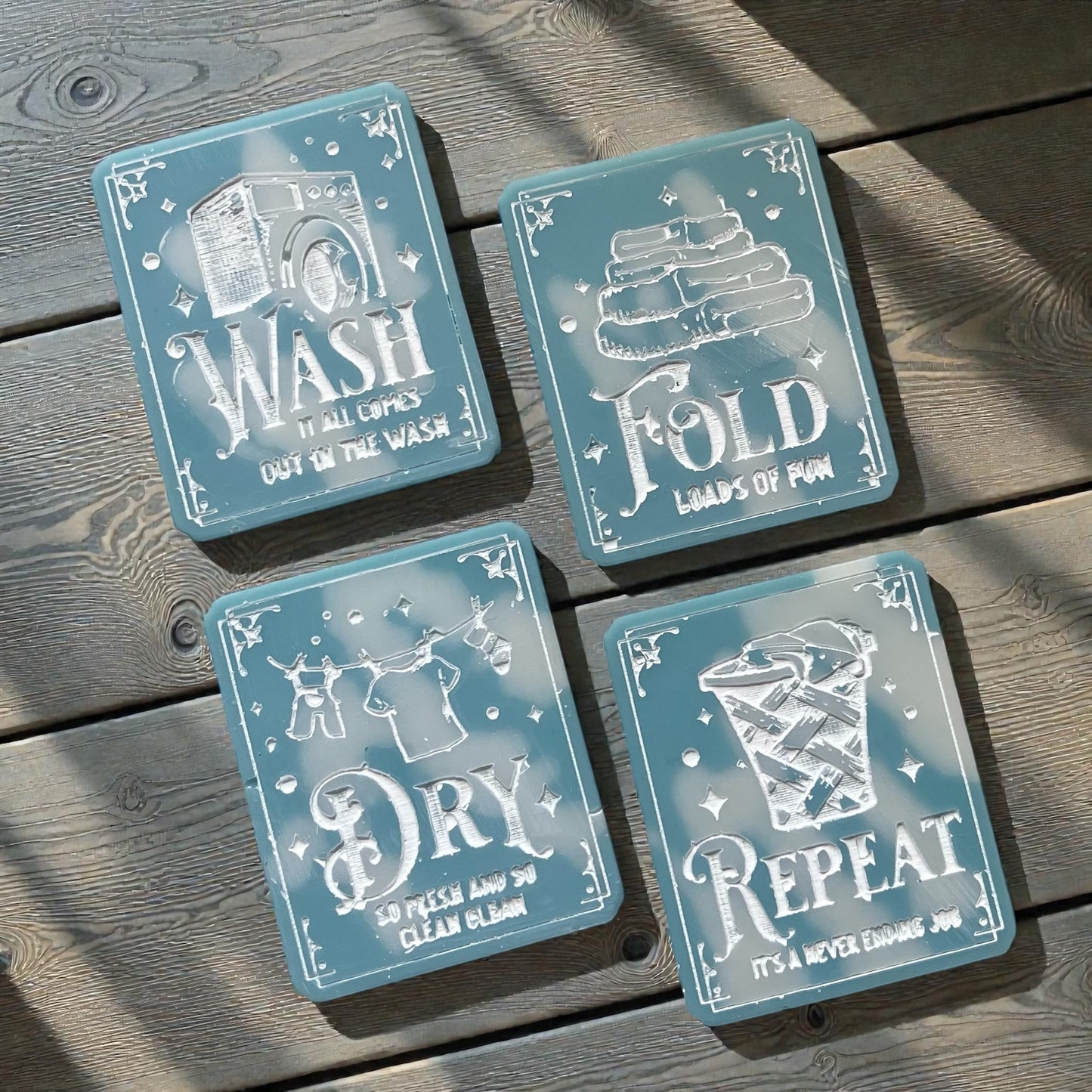 Laundry Fairy ~ Wash Dry Fold Repeat Wax Melt