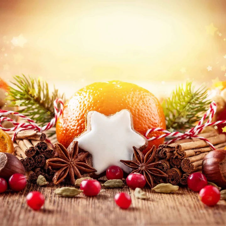 Winter Spice ~ Santa/Fireplace Shaped Wax Melts