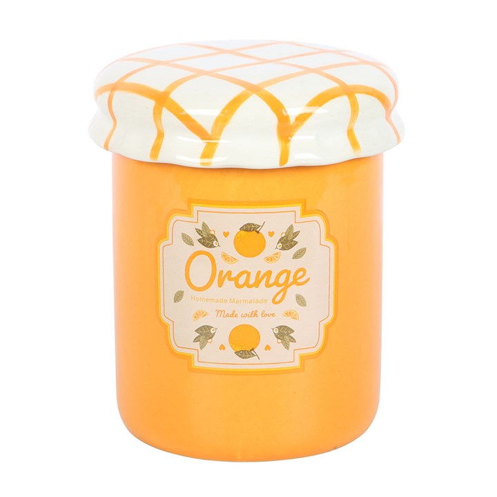 Orange Marmalade Jar Oil and Wax Warmer
