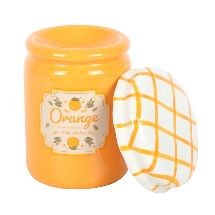 Orange Marmalade Jar Oil and Wax Warmer