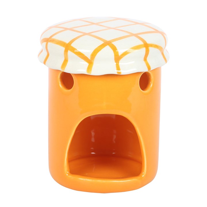 Orange Marmalade Jar Oil and Wax Warmer
