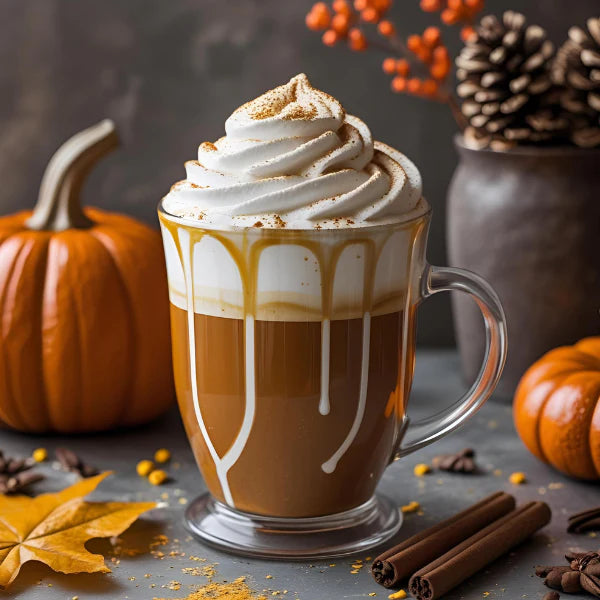 Marshmallow Pumpkin Latte ~ Skeleton Witch, Coffin Wax Melt