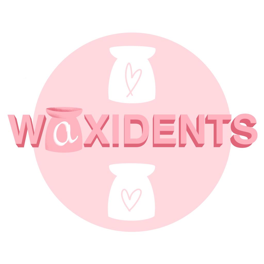 Waxident Box Pink waxidents logo