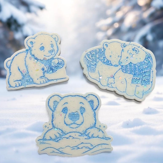 Snowflake Martini ~ Polar Bears Wax Melt