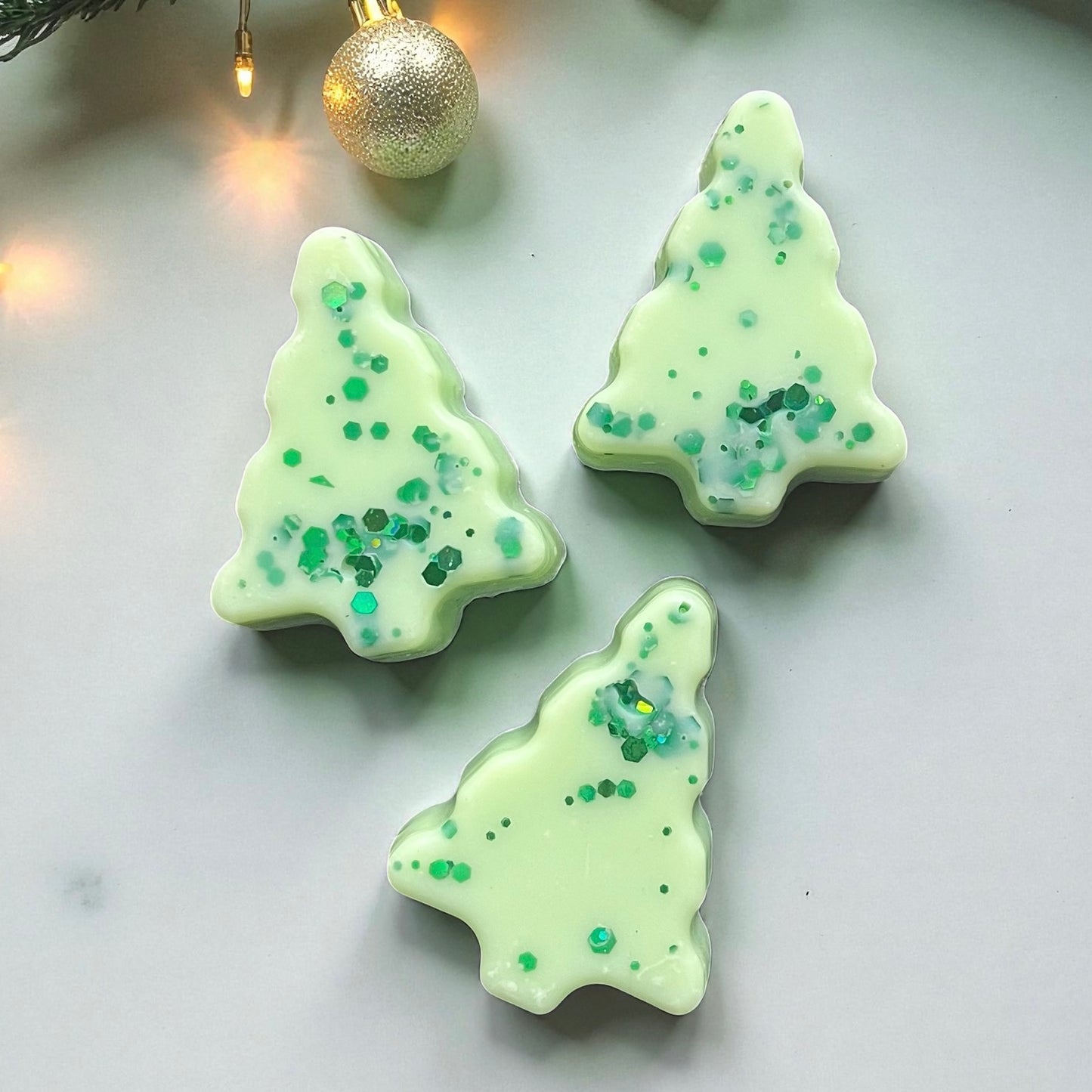Winter Blossoms & Vanilla Cream ~ Tree Shaped Wax Melt