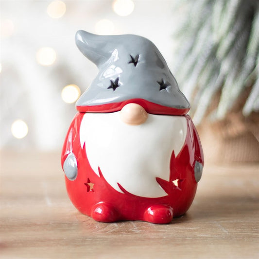 Red and Grey Gonk Oil & Wax Burner