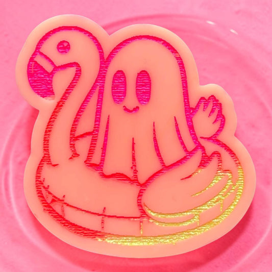 Tutti Frutti Ice Cream ~ Ghost Floaty Wax Melt