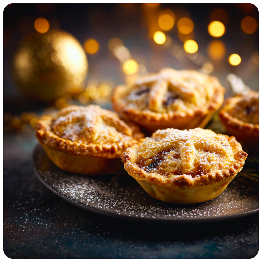 Mince Pie ~ Pack of 3 Animal Stocking Wax Melt