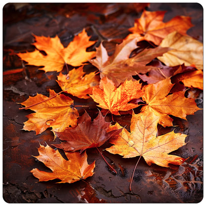 Autumn Leaves ~ Pack of 4 leaf Shaped Wax Melt