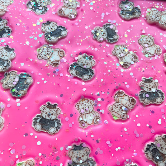 Fluffy Pink Candy ~ 40g Jellycat Brittle Bag