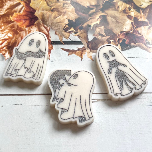 Spiced Pumpkin Latte ~ 3 Pack Ghosts & Cats Wax Melts