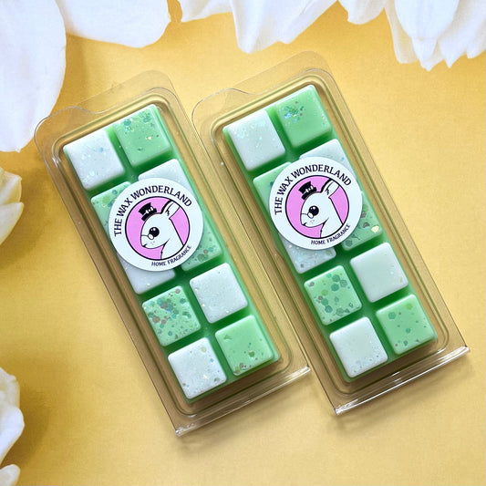 Lenny Frosted Eucalyptus & Frosted Apple ~ House Blend Wax Melt Snap Bar