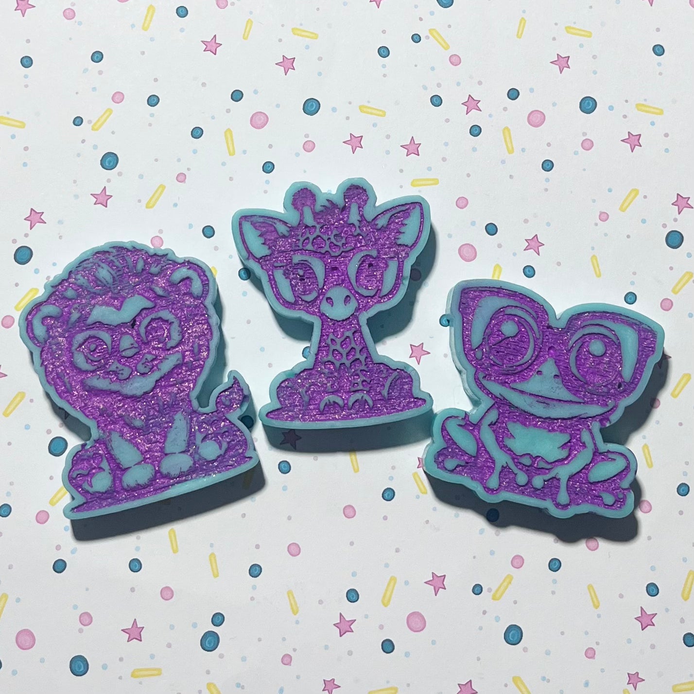 Pal Glam Feeling (Palmolive) ~ Lion/Giraffe/Frog Wax Melt