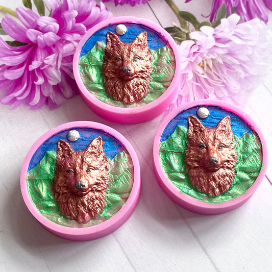 Raspberry & Sandalwood ~ Moon Wolf Wax Melt